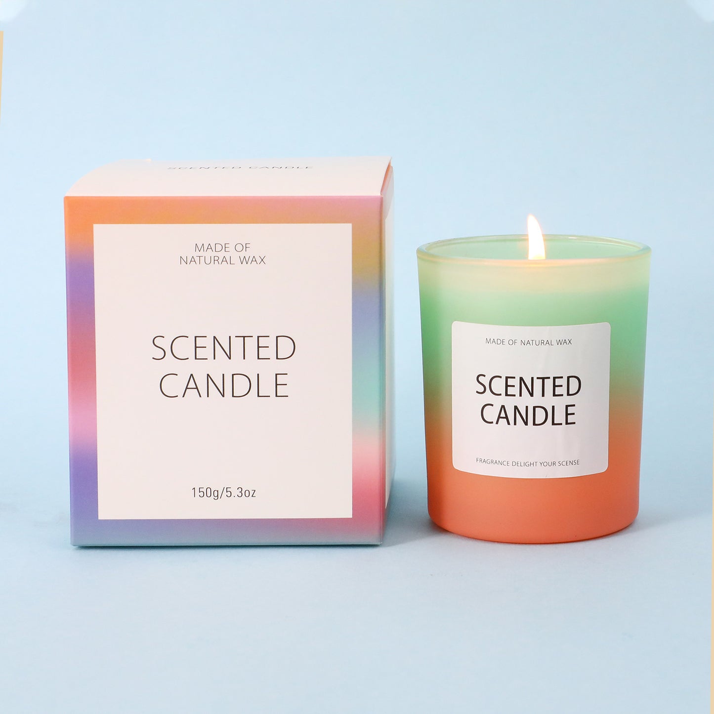 Smokeless Romantic Aromatherapy Candle - Gradient Cup - Various Scents
