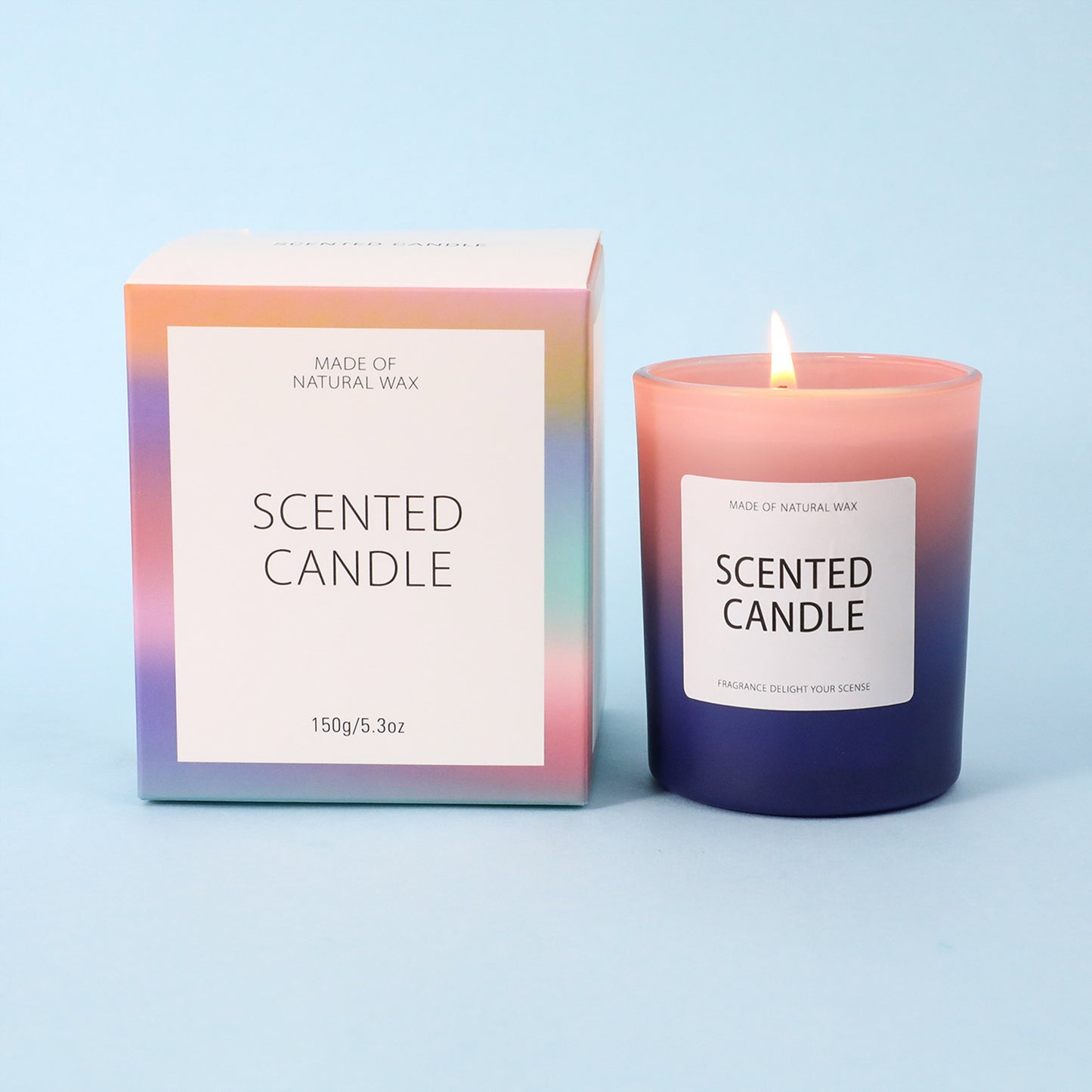 Smokeless Romantic Aromatherapy Candle - Gradient Cup - Various Scents