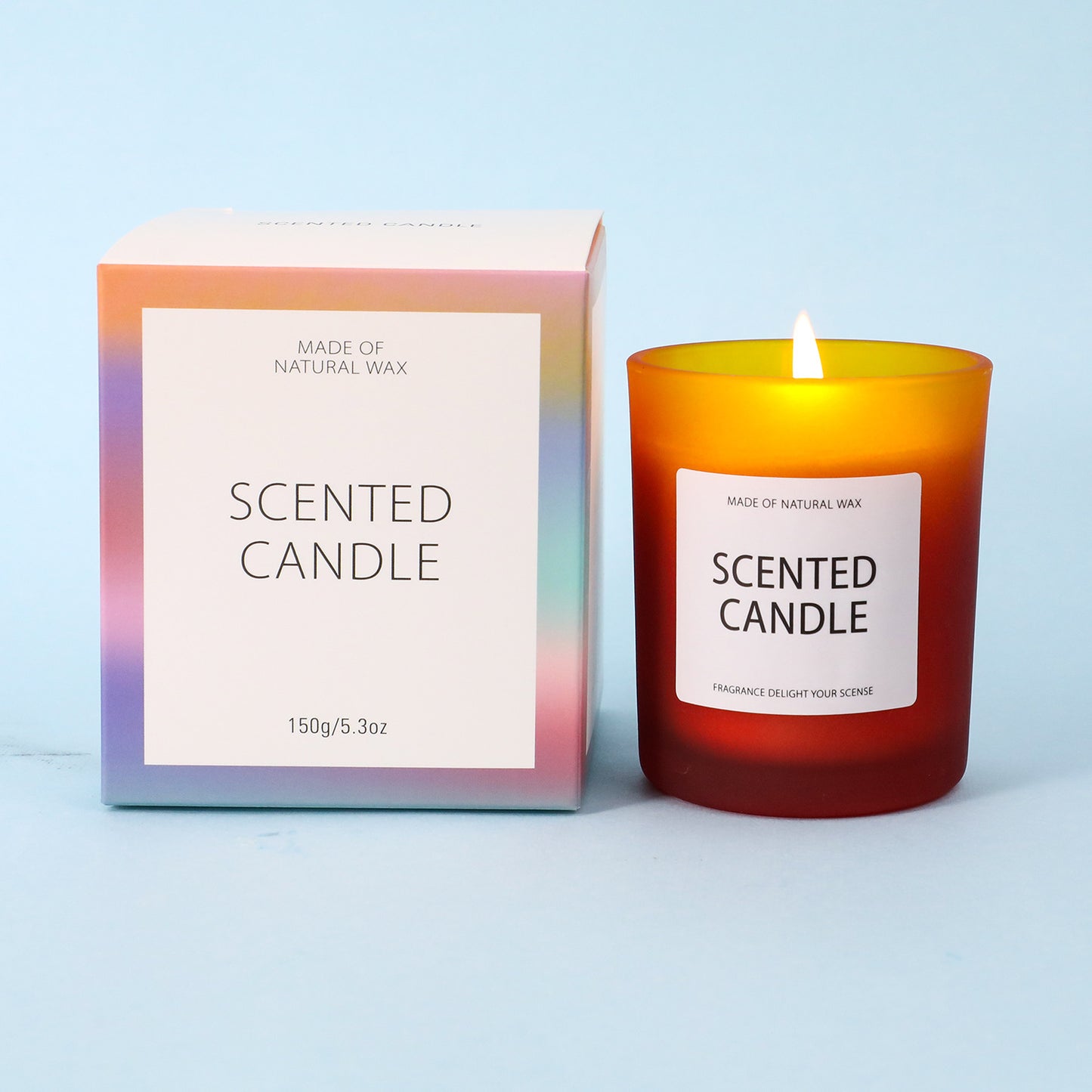 Smokeless Romantic Aromatherapy Candle - Gradient Cup - Various Scents
