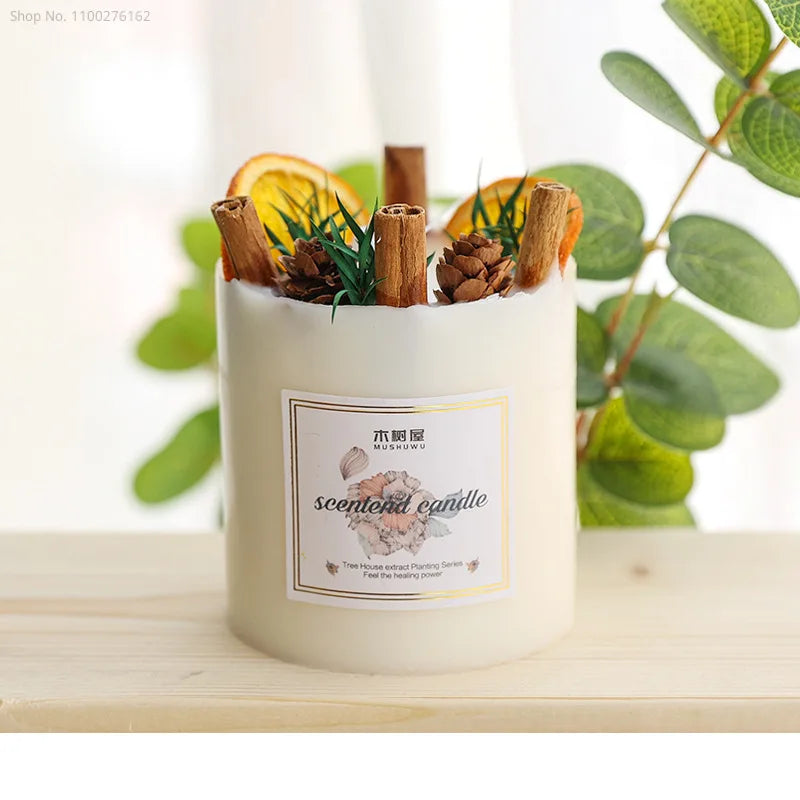Dried Flowers Scented Candles