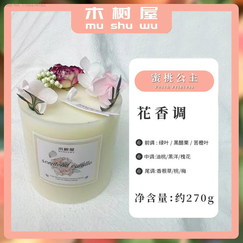 Dried Flowers Scented Candles