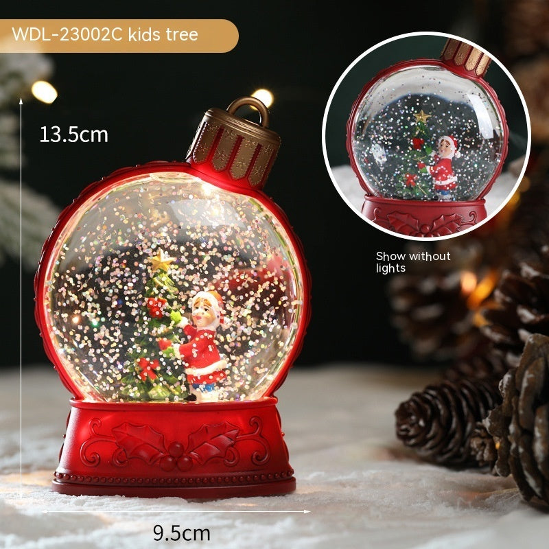 Christmas Holiday Decoration Globe - Luminous Simulation LED