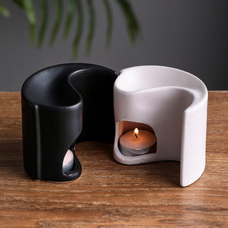 Black And White Ceramic Aromatherapy