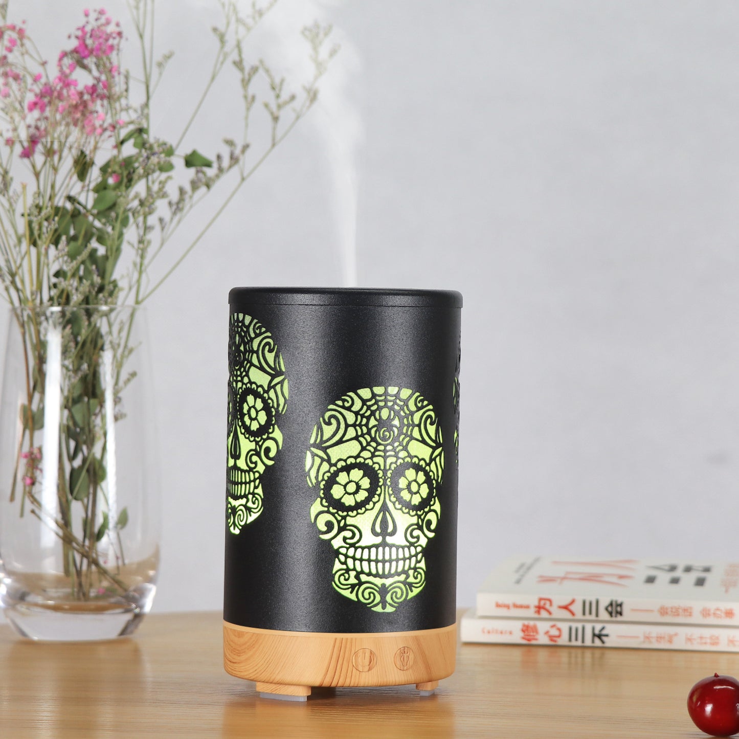 Skull Head Wrought Iron Aroma Diffuser