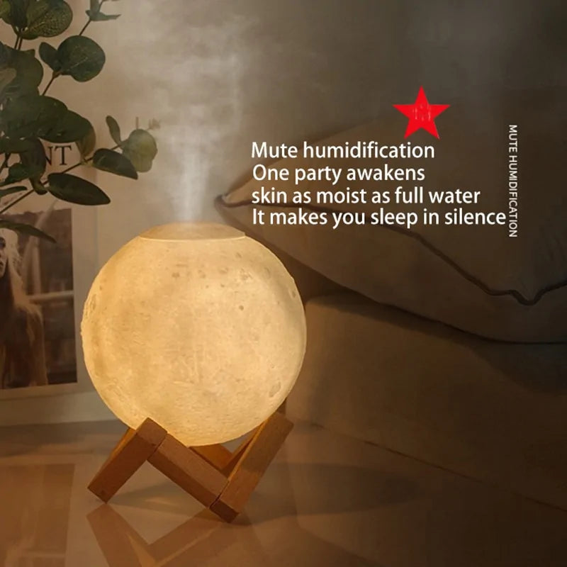 Moon Lamp Aroma Diffuser - 880ml USB