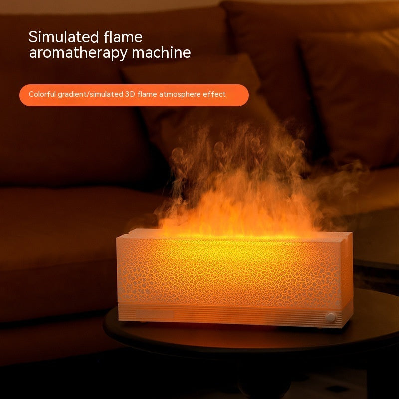 Colorful Faux Flame Aroma Diffuser