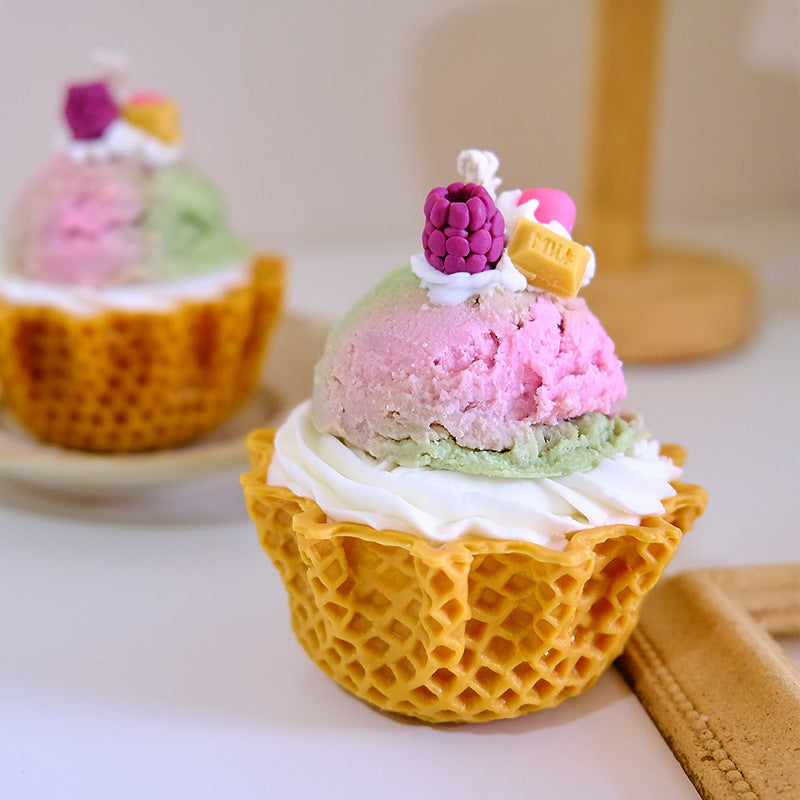 Cream Dessert Candles - Various Scents