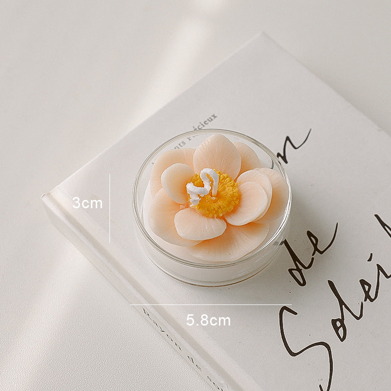 Rose Shape Aromatherapy Candle - Various Scents