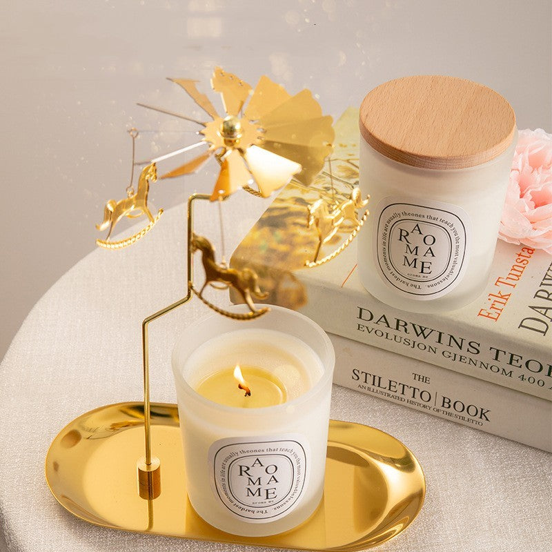 Frosted Cup Aromatherapy Candle - Various Scents