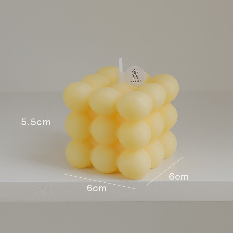Rubik's Cube Geometric Aromatherapy Candle