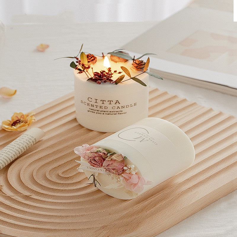 Scented Family Aromatic Soybean Candle Christmas or Birthday Gift