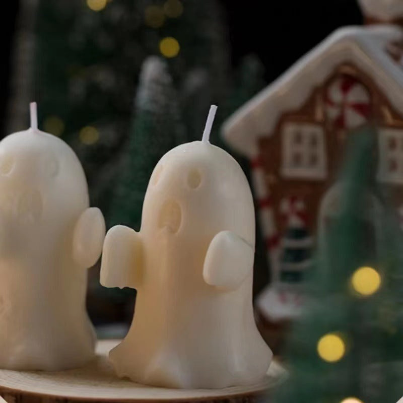 Halloween Ghost Shaped Candles
