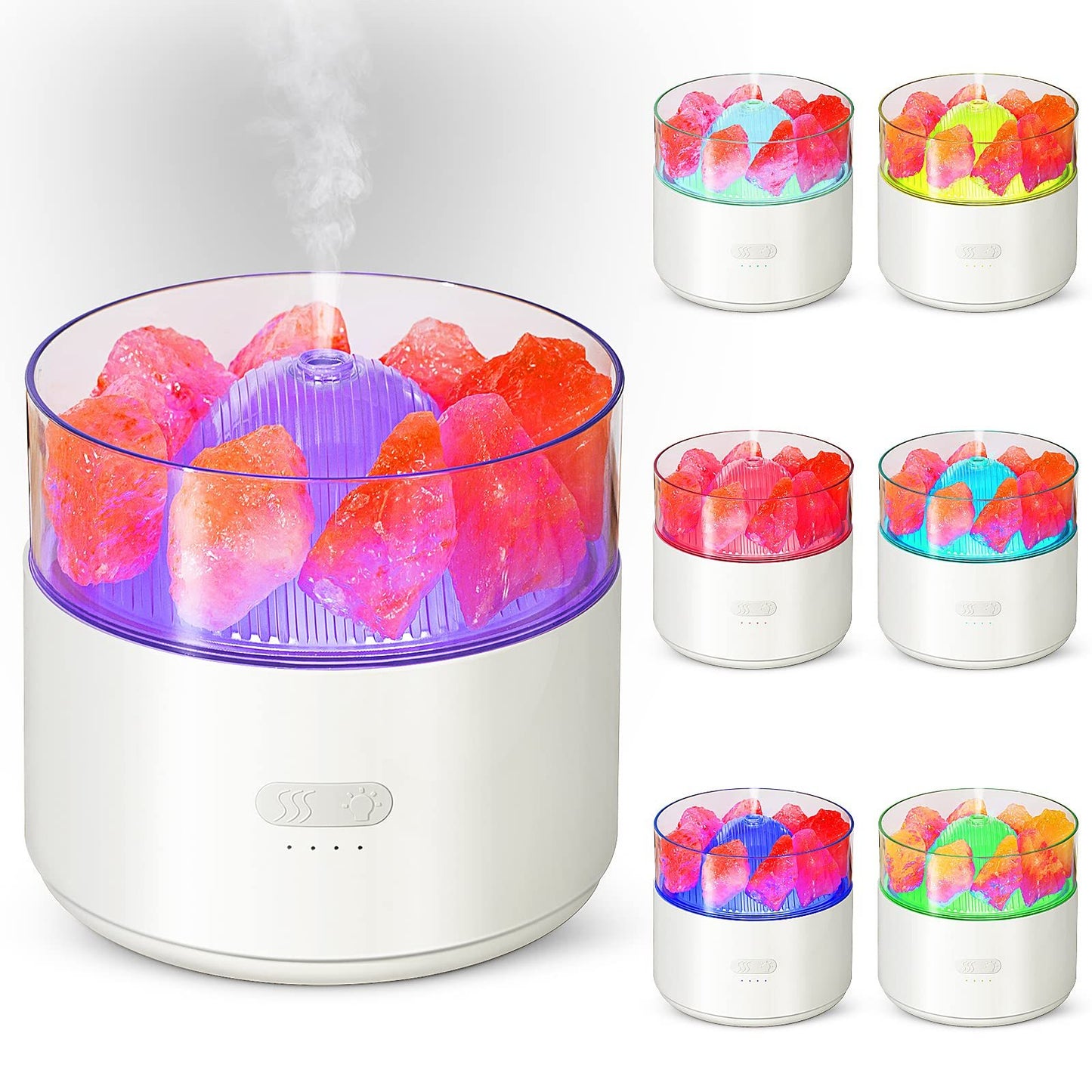 Cool-Mist Crystal Salt Aroma Diffuser