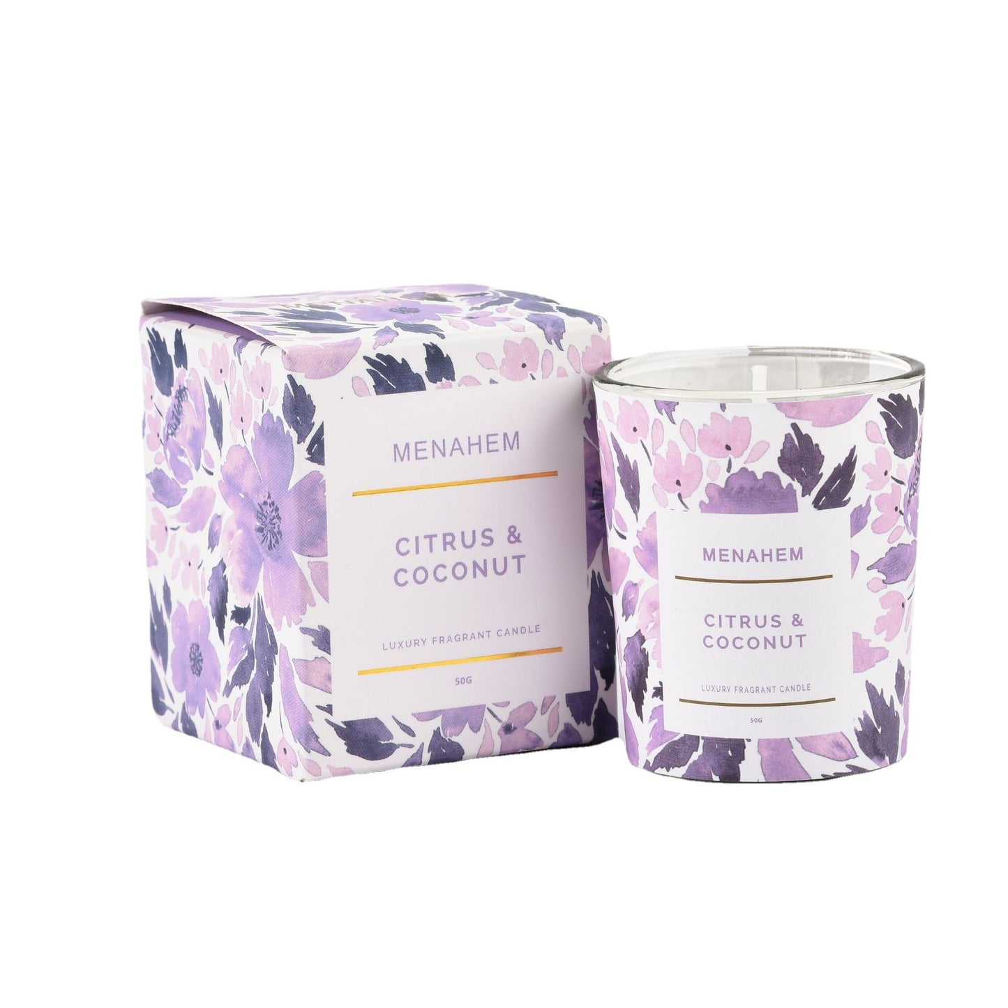 Smoke-free Aromatherapy Flower Candle - Various Scents
