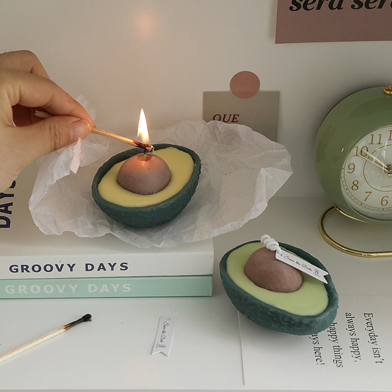 Handmade Avocado Candle