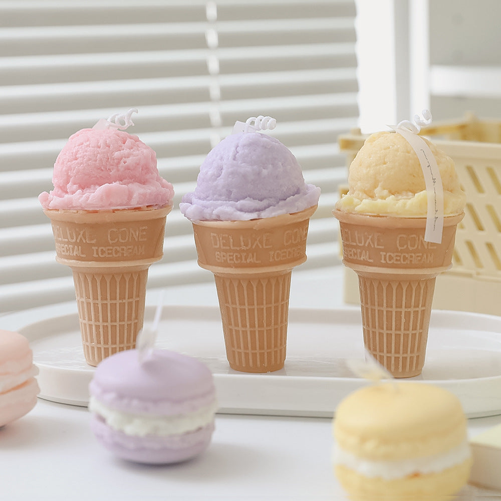 Sweet Cone Incense Candle - Various Colors