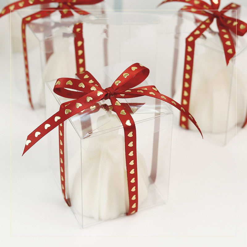 Handmade Wedding Dress Candles