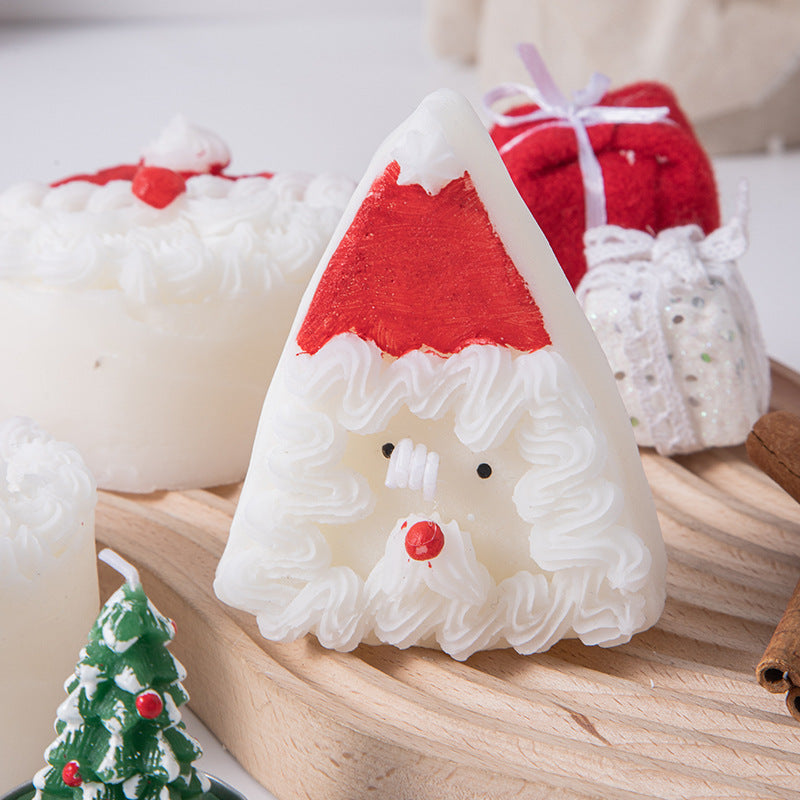 Santa Claus Aromatherapy Cake Candle