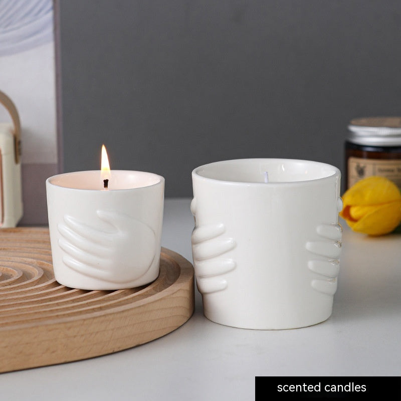 Milk Vanilla Flavor Aromatherapy Candle