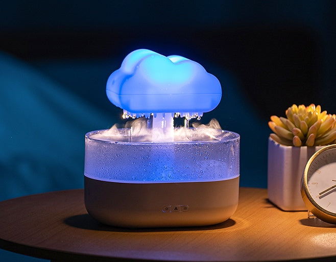 Rain Cloud Humidifier/Diffuser With Essential Oils - 200ML