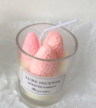 Strawberry Incense Scented Candles