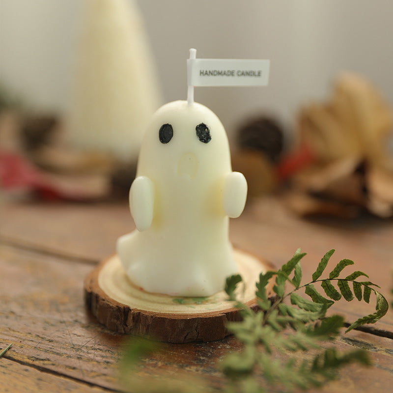 Halloween Ghost Shaped Candles