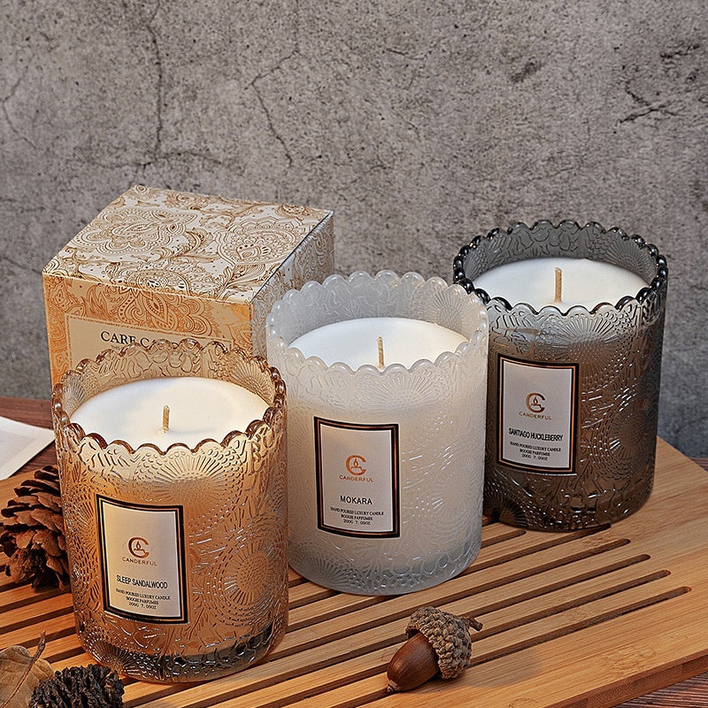 Aromatherapy Soy Candles - Smoke-Free