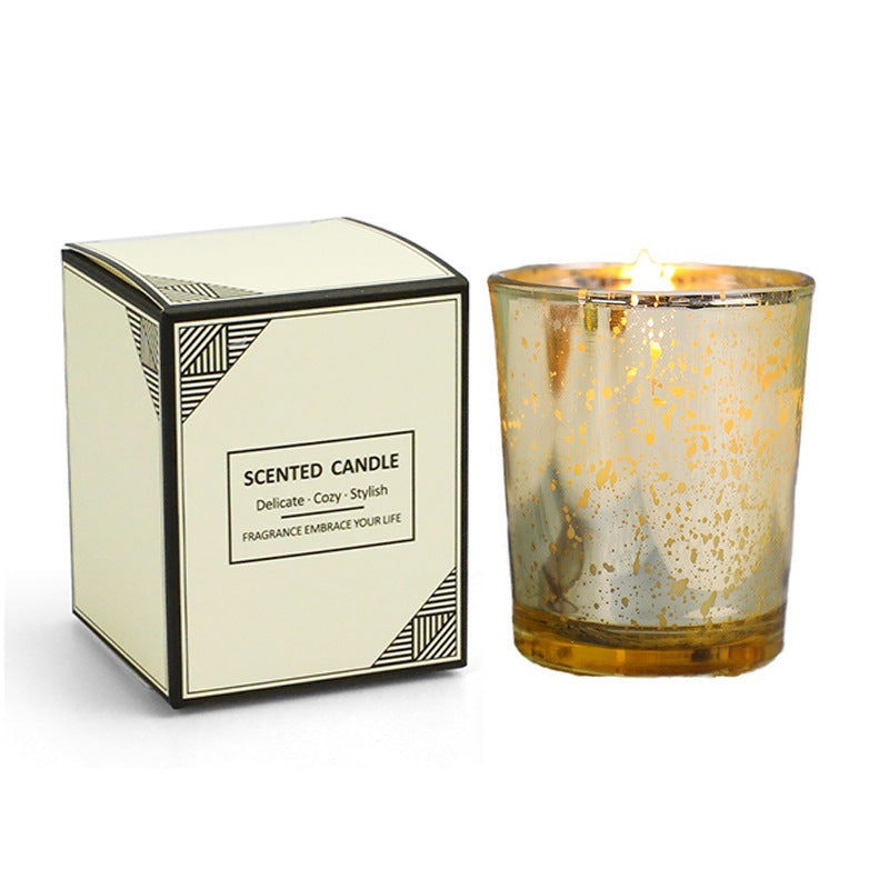Golden Star Cup Aromatherapy Candle - Various Scents