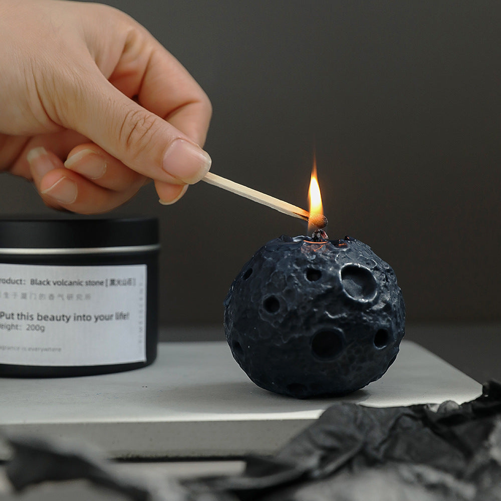 Moon Shaped Candles