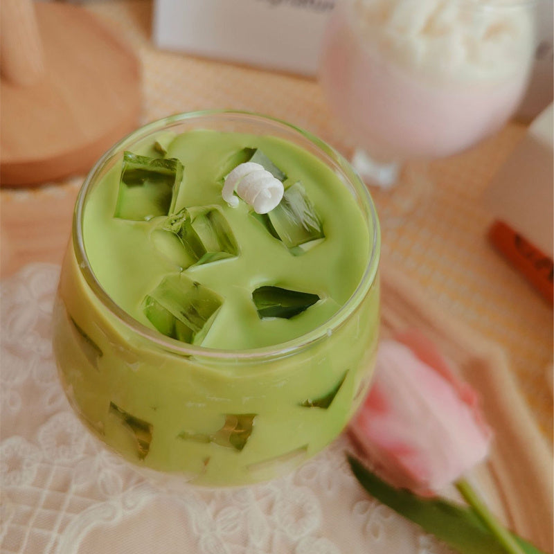 Aromatic Wine Glass Candles
