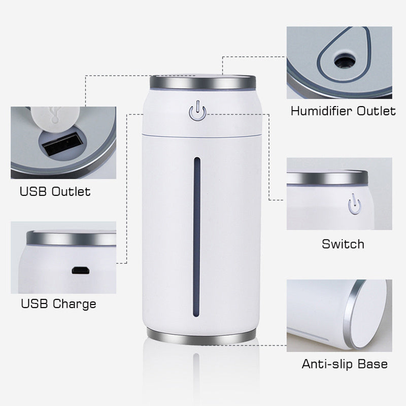 Car Humidifier/Diffuser USB - 220ML