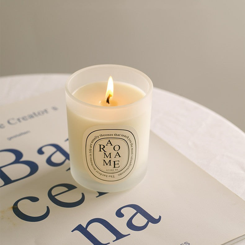 Frosted Cup Aromatherapy Candle - Various Scents