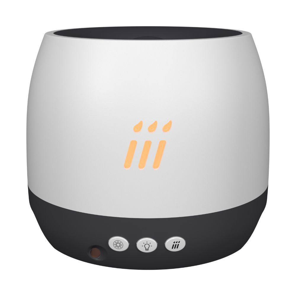 LED Flame Ultrasonic Diffuser for Essential Oils