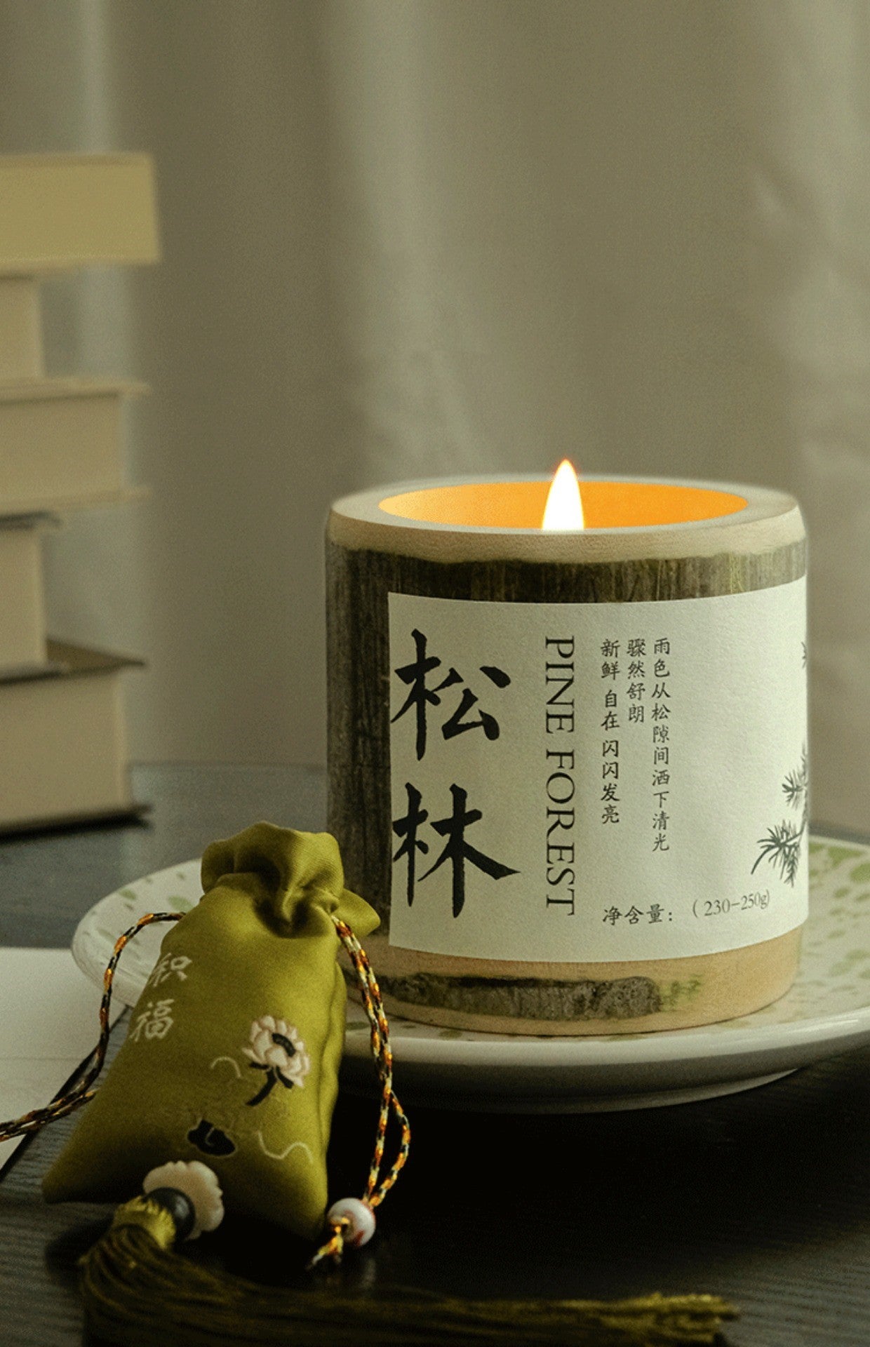 Bamboo Aromatherapy Candle - Various Fragrances