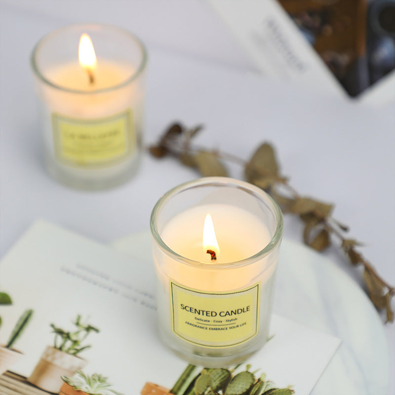 Small Glass Aromatherapy Candle