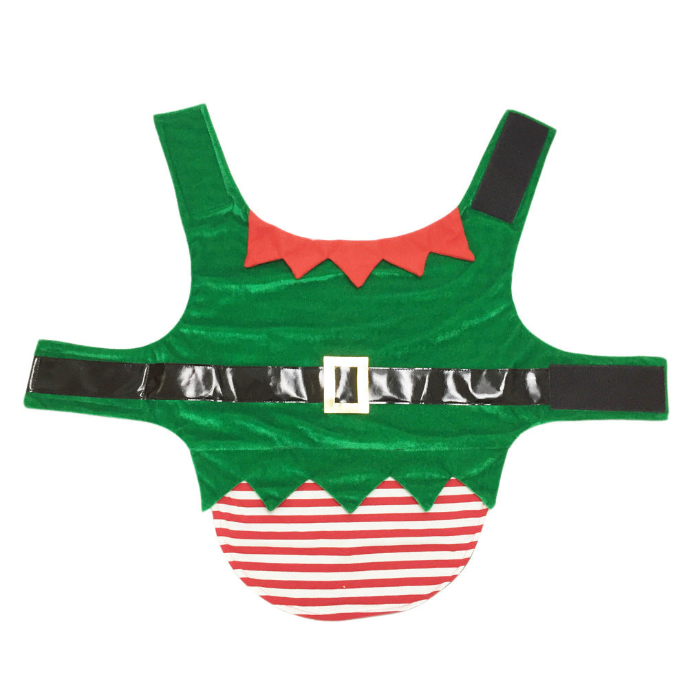 Elf Pet Dog Christmas Costume