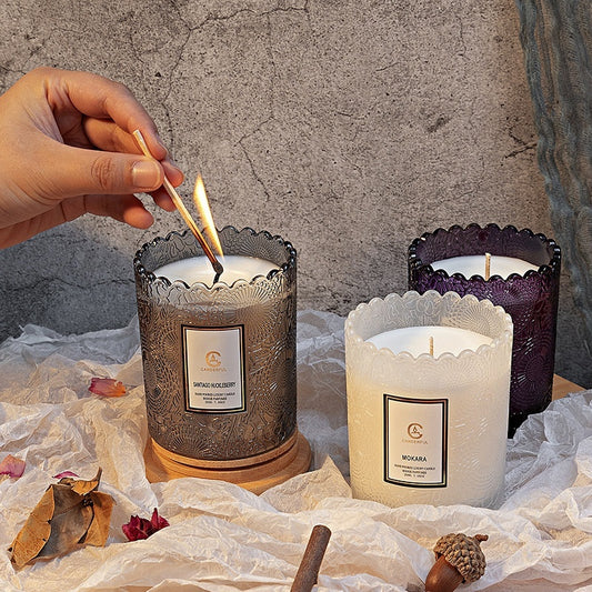 Aromatherapy Soy Candles - Smoke-Free