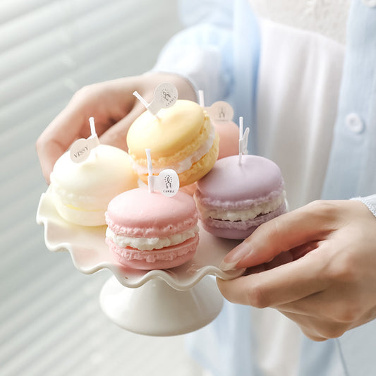 Macaron Scented Candles - Various Colors