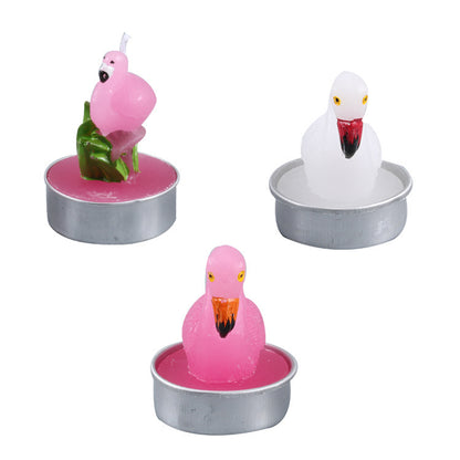 Flamingo Candles