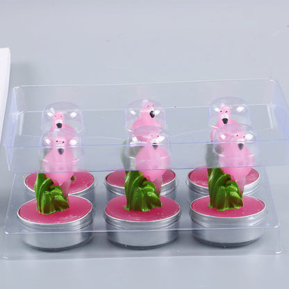 Flamingo Candles