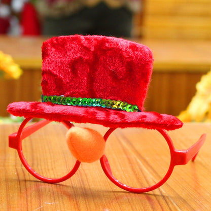 Christmas Santa Glasses Frame