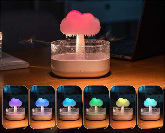 Rain Cloud Humidifier/Diffuser With Essential Oils - 200ML