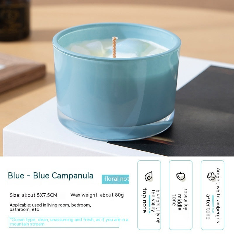 Handmade Crystal Aromatherapy Candle - Various Scents