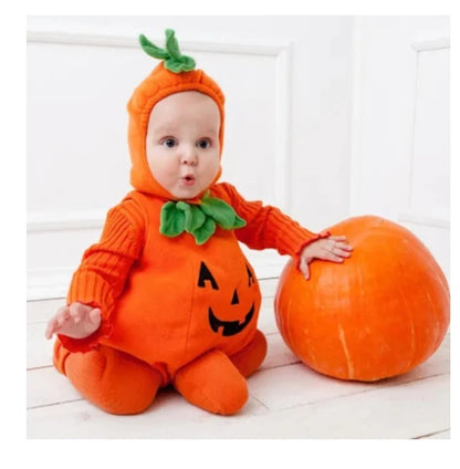 Halloween Baby Costume - Pumpkin Jumpsuit