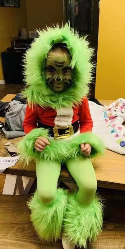 Children's Grinch Halloween Costume - Various Sizes