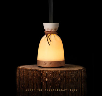 Wood Aromatherapy Desk Lamp Humidifier Aromatherapy Machine