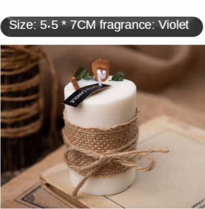 Smokeless Scented Candles Retro - Essential Oil Fragrance