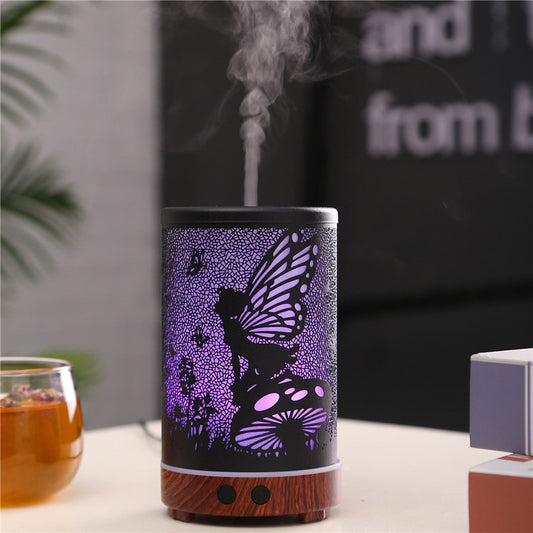 Flower Fairy Iron Art Hollow Aroma Diffuser