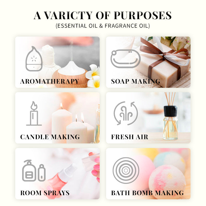 Aromatherapy Essential Oils - 10ml