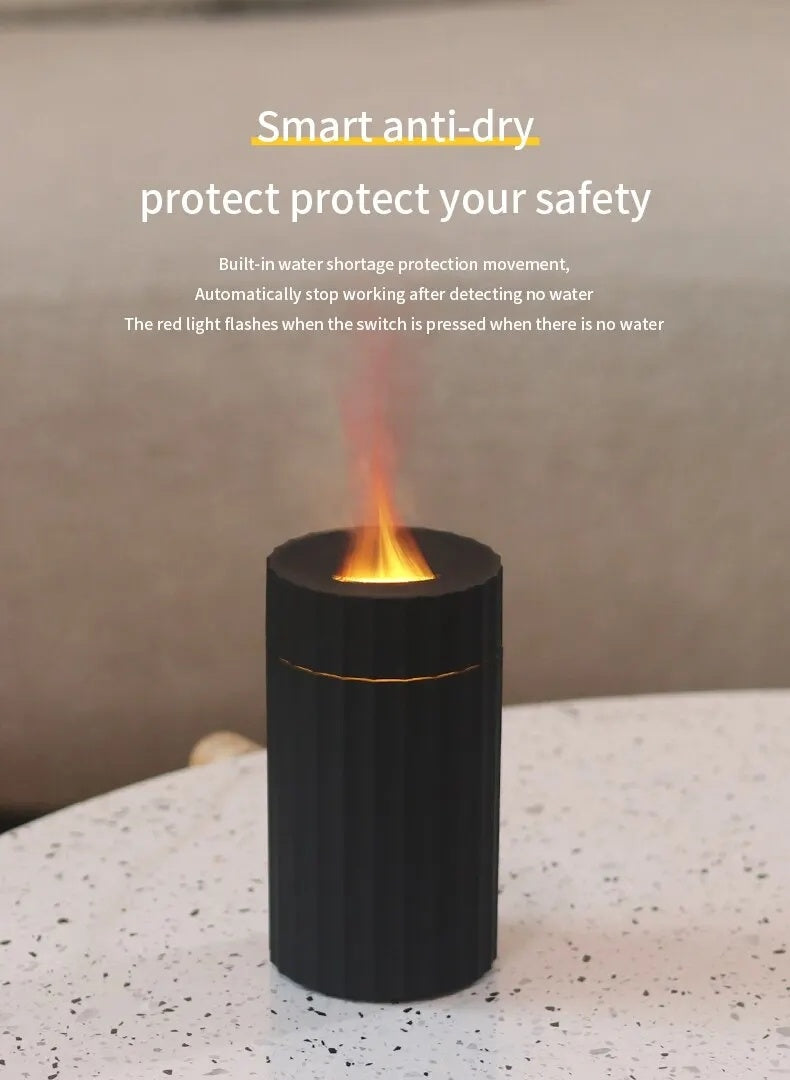 Flame Effect Essential Oil Diffuser